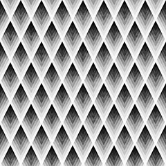Fototapeta premium Seamles Gradient Rhombus Grid Pattern. Abstract Geometric Background Design