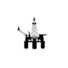 Oil platform icon