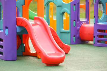 Obraz na płótnie Canvas Colorful playground for kids