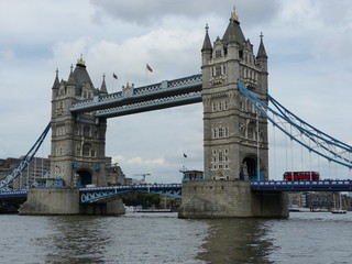 Fototapeta na wymiar London, UK - June , 2016: Tower bridge