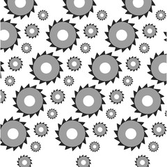 Gear machinery piece icon vector illustration graphic design