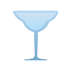 Cocktail glass cup icon vector illustration graphic design