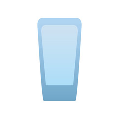 Glass cup isolated icon vector illustration graphic design