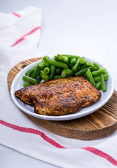 Chicken and beans