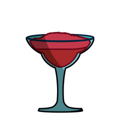 Delicious cocktail drink icon vector illustration graphic design