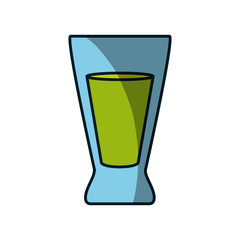 Delicious cocktail drink icon vector illustration graphic design