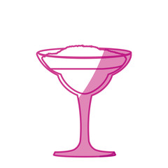 Delicious cocktail drink icon vector illustration graphic design
