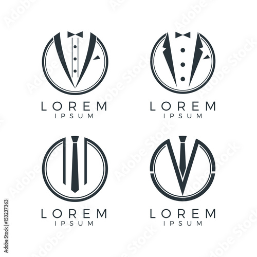 "Men Fashion Logo Set" Stock image and royalty-free vector files on Fotolia.com - Pic 153237363