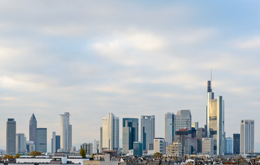Obraz premium Frankfurt am Main skyline
