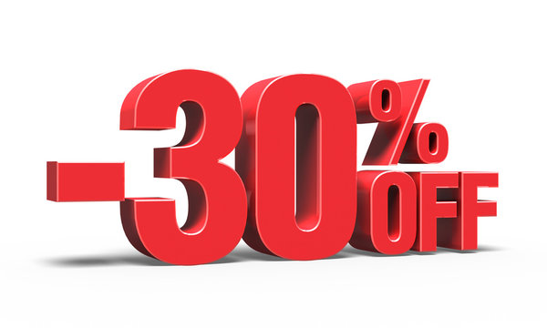 -30% OFF Discount 3D Text (Sale)