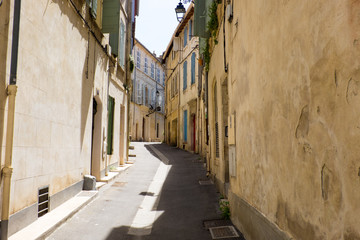 Fototapeta na wymiar France,Arles,street scene.