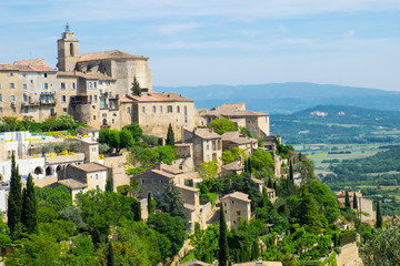 Fototapeta na wymiar France, Southern France, Provence, Luberon, Gordes,Vaucluse Plateau.
