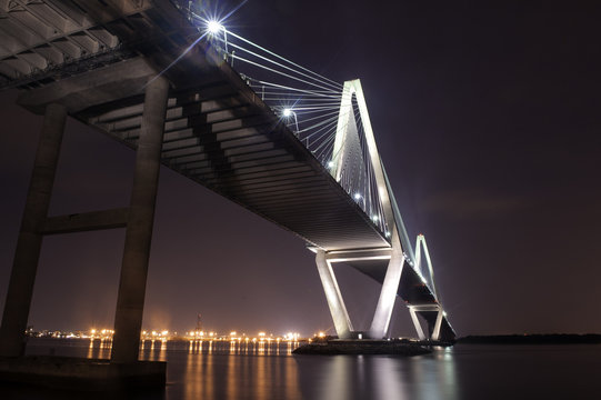 Under Ravenel Bridge