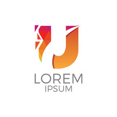 Letter 'u' Geometric