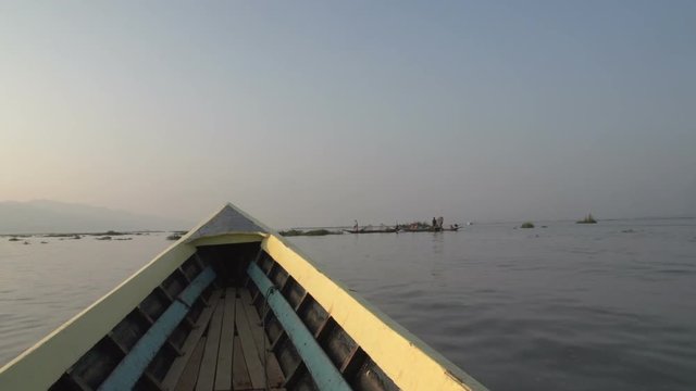 Nyaung Shwe, POV from boat on lake