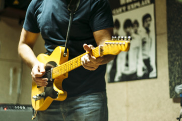 Man playing guitar