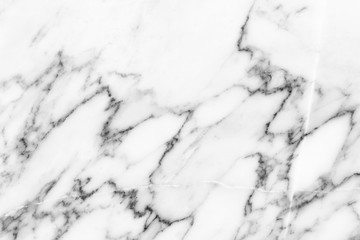 White marble texture background pattern with high resolution.