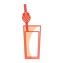 juicy and cold beverage fruit vector illustration graphic design