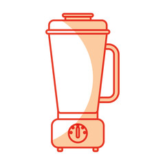 isolated electric blender kitchen vector illustration graphic design