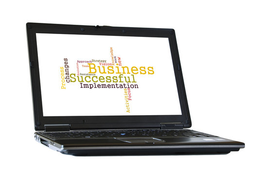 Successful Business word cloud