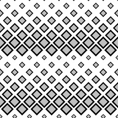 Abstract geometric seamless pattern. Simple black and white background. Vector illustration. Classic design.