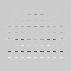 Realistic Dividers with transparent Shadows