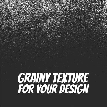 Grainy Dust or Snow Grunge Texture