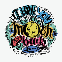 I love you to the moon and back