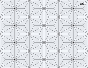 Graphic illustration with geometric pattern. Eps10 Vector illustration.