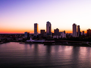 Milwaukee Skyline Sunset