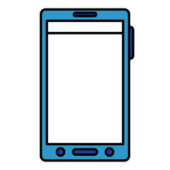 smartphone device isolated icon vector illustration design