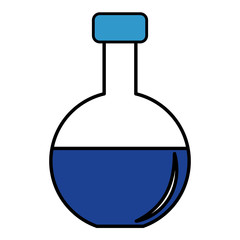 tube test isolated icon vector illustration design