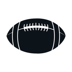 american football balloon icon vector illustration design