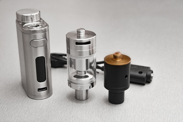 E - cigarette for vaping , technical devices 