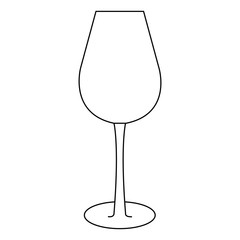 wine cup isolated icon vector illustration design