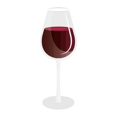 wine cup isolated icon vector illustration design