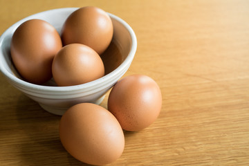 Fresh eggs