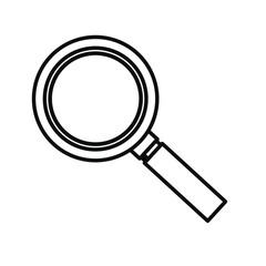 search magnifying glass icon vector illustration design