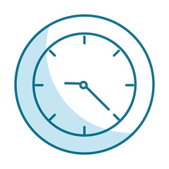 time clock isolated icon vector illustration design