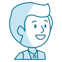 businessman worker isolated icon vector illustration design