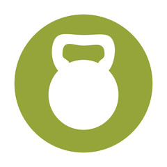 weight lifting equipment icon vector illustration design