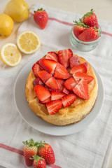 Erdbeer Käsekuchen 