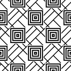 Geometric shape background. Seamless pattern