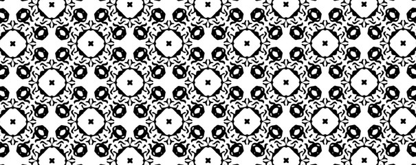 Ornament with elements of black and white colors. 5