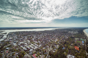 Liepaja city and area, Latvia.