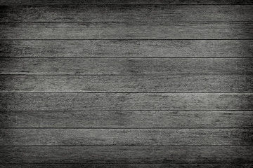 Naklejka premium Wood wall plank black texture background