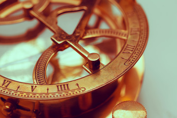 antique compass close up © fotofabrika