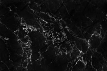 Black marble natural pattern for background, abstract natural marble black and white