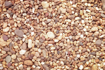Abstract background pattern of gravel stones, Gravel texture