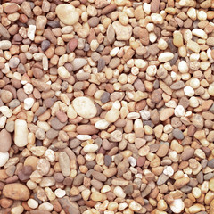 Abstract background pattern of gravel stones, Gravel texture